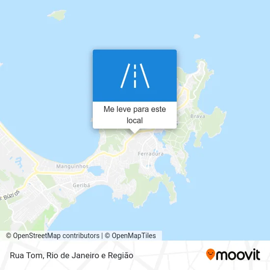 Rua Tom mapa