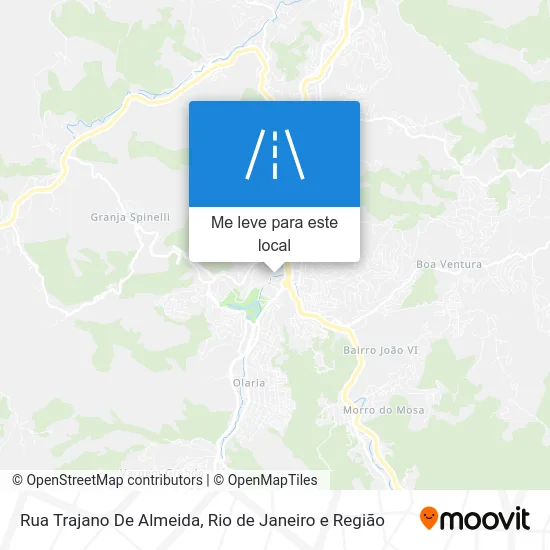 Rua Trajano De Almeida mapa