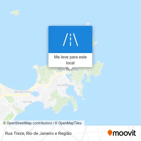 Rua Treze mapa