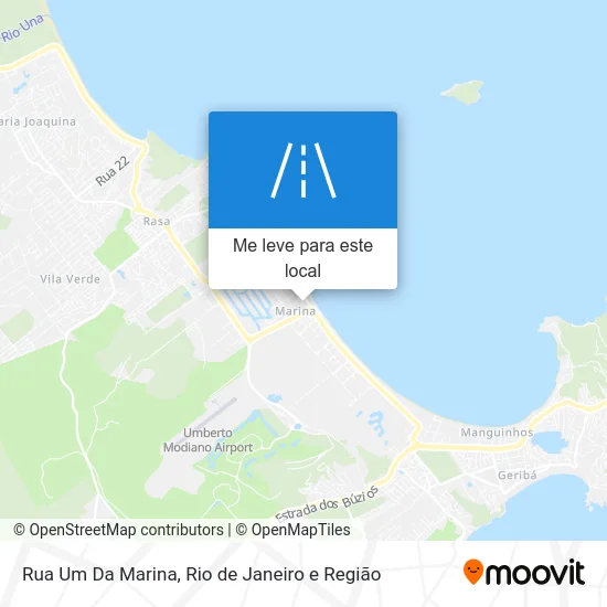 Rua Um Da Marina mapa