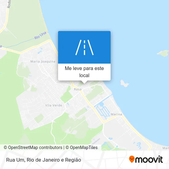 Rua Um mapa
