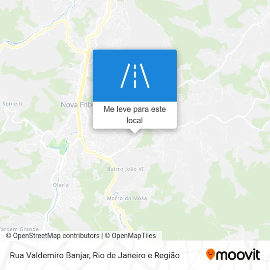Rua Valdemiro Banjar mapa