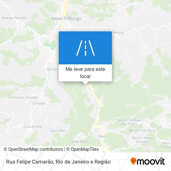Rua Felipe Camarão mapa