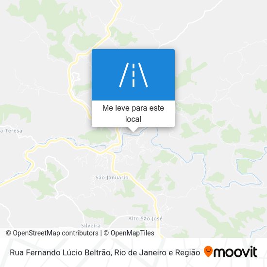 Rua Fernando Lúcio Beltrão mapa