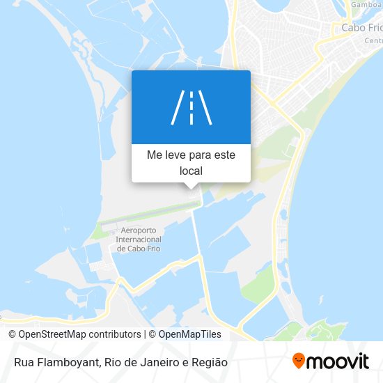 Rua Flamboyant mapa