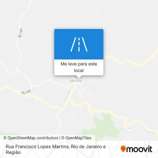 Rua Francisco Lopes Martins mapa