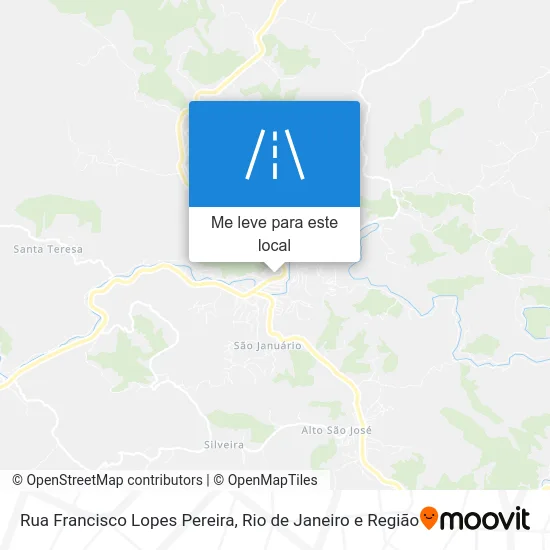 Rua Francisco Lopes Pereira mapa