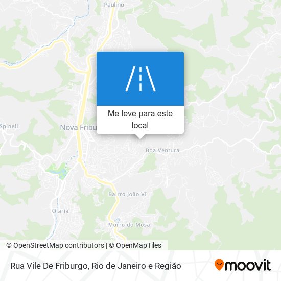 Rua Vile De Friburgo mapa