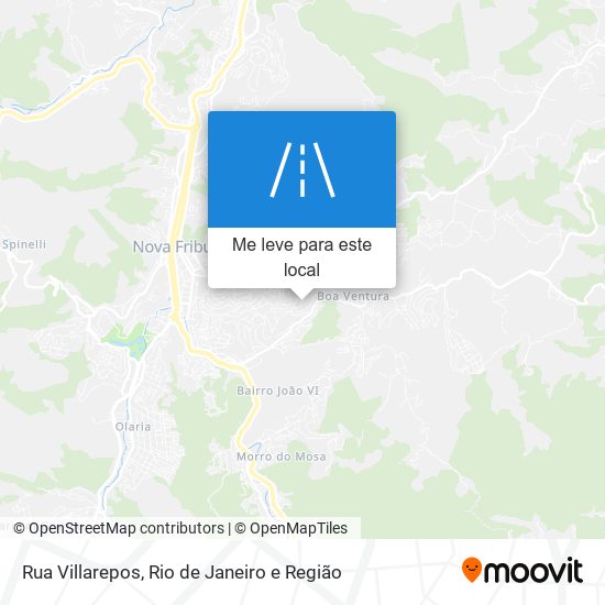 Rua Villarepos mapa