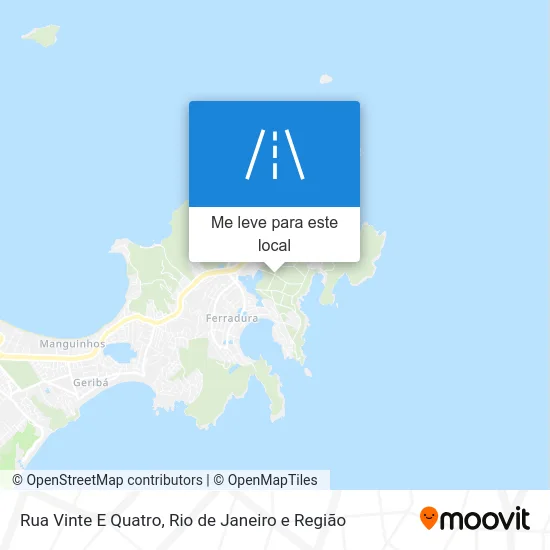 Rua Vinte E Quatro mapa