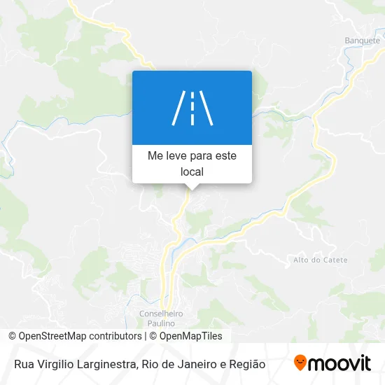 Rua Virgilio Larginestra mapa