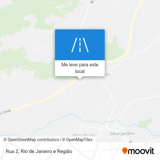 Rua Z mapa