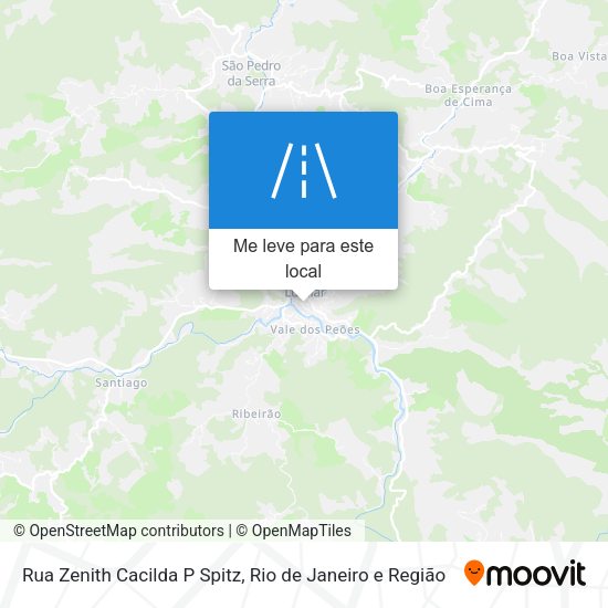 Rua Zenith Cacilda P Spitz mapa