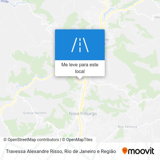 Travessa Alexandre Risso mapa