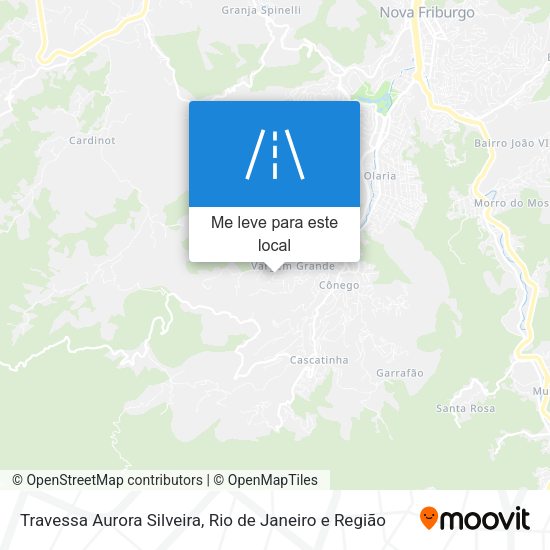 Travessa Aurora Silveira mapa