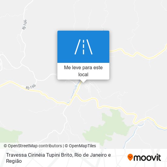 Travessa Cirinéia Tupini Brito mapa