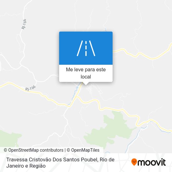 Travessa Cristovão Dos Santos Poubel mapa