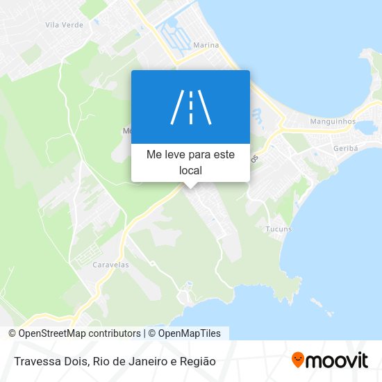 Travessa Dois mapa