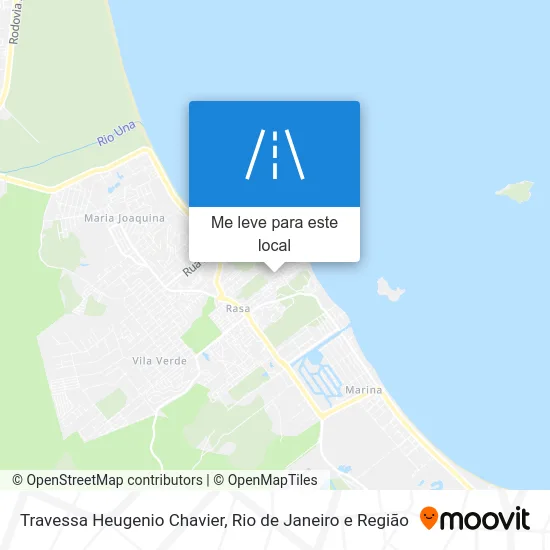 Travessa Heugenio Chavier mapa