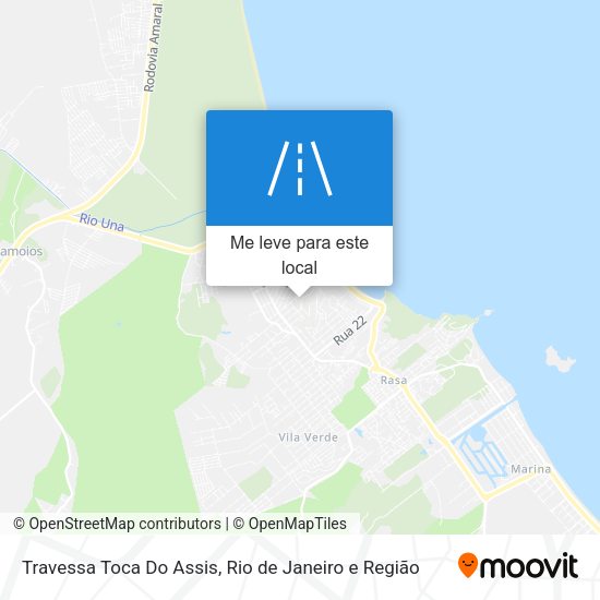 Travessa Toca Do Assis mapa