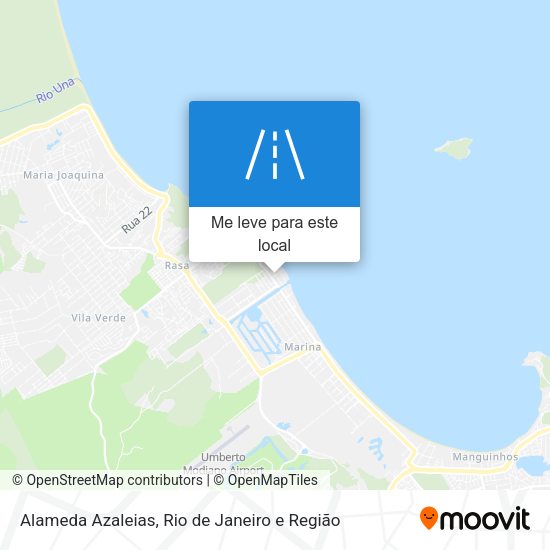 Alameda Azaleias mapa