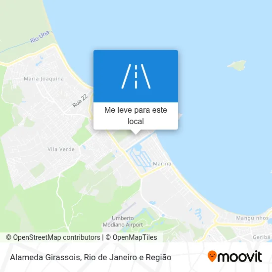 Alameda Girassois mapa
