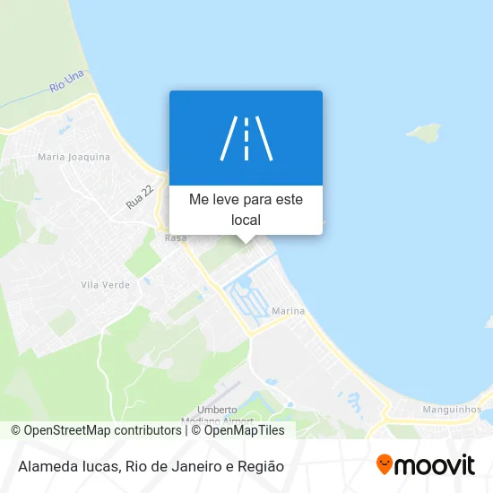 Alameda Iucas mapa