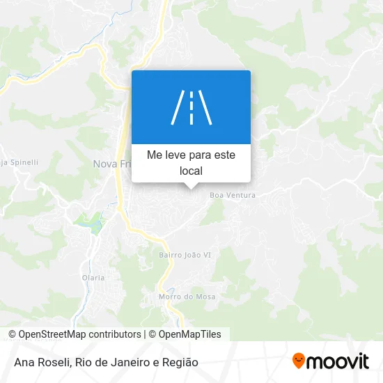 Ana Roseli mapa