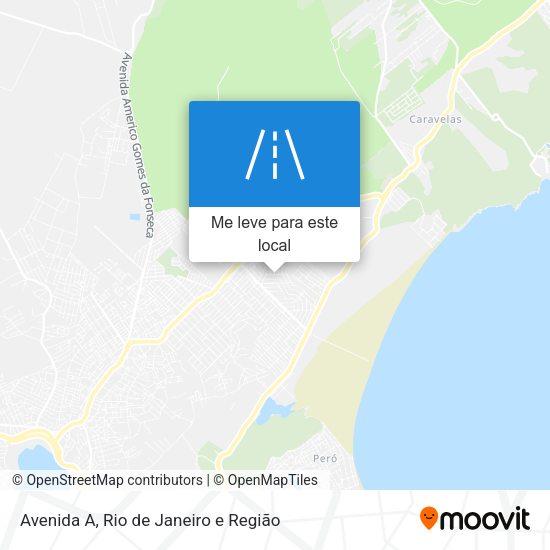 Avenida A mapa