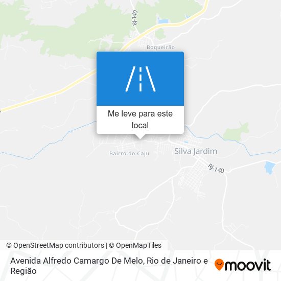 Avenida Alfredo Camargo De Melo mapa