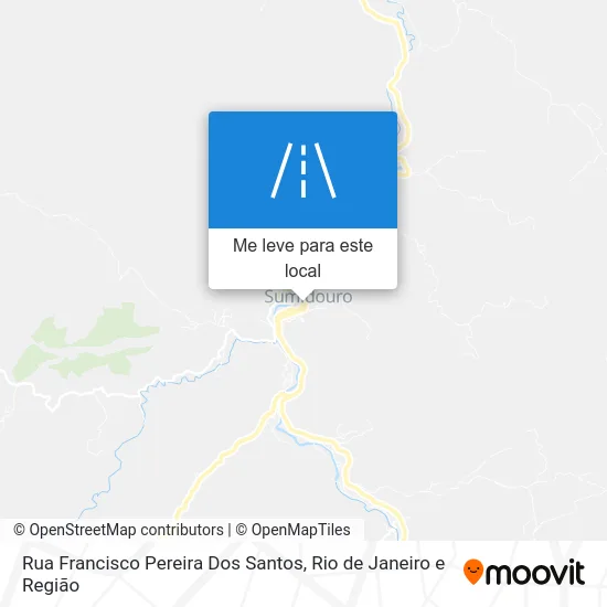 Rua Francisco Pereira Dos Santos mapa