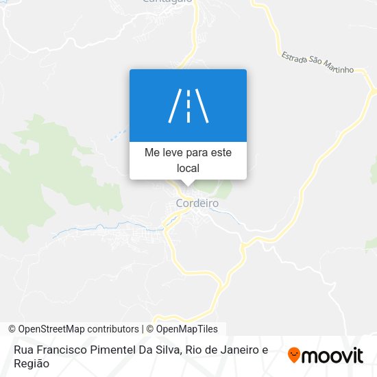 Rua Francisco Pimentel Da Silva mapa
