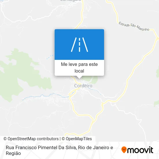 Rua Francisco Pimentel Da Silva mapa