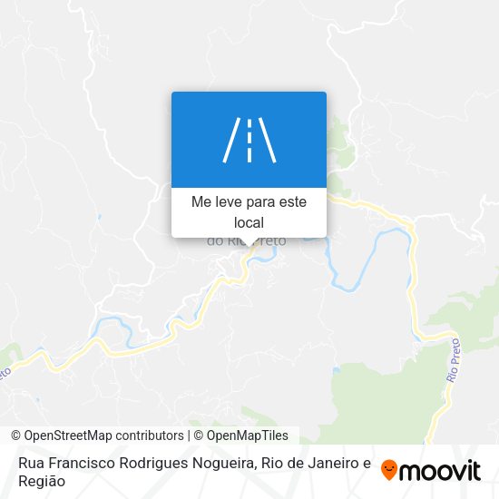 Rua Francisco Rodrigues Nogueira mapa