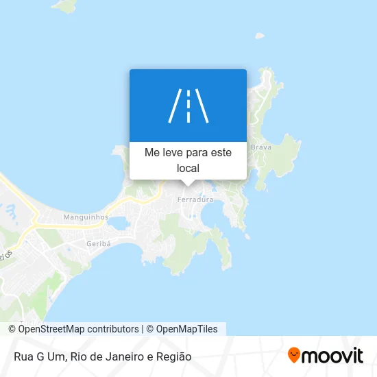Rua G Um mapa