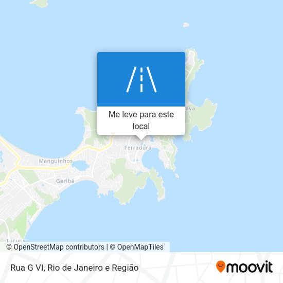 Rua G VI mapa