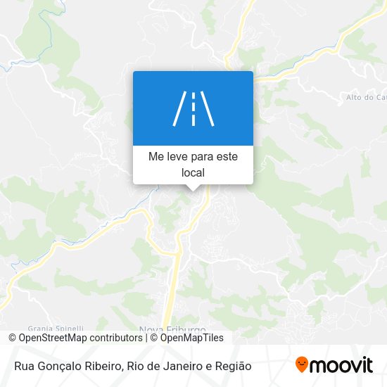 Rua Gonçalo Ribeiro mapa