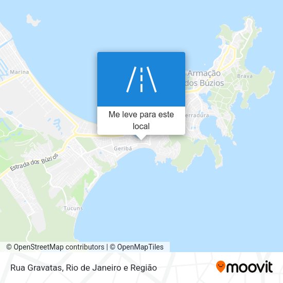 Rua Gravatas mapa
