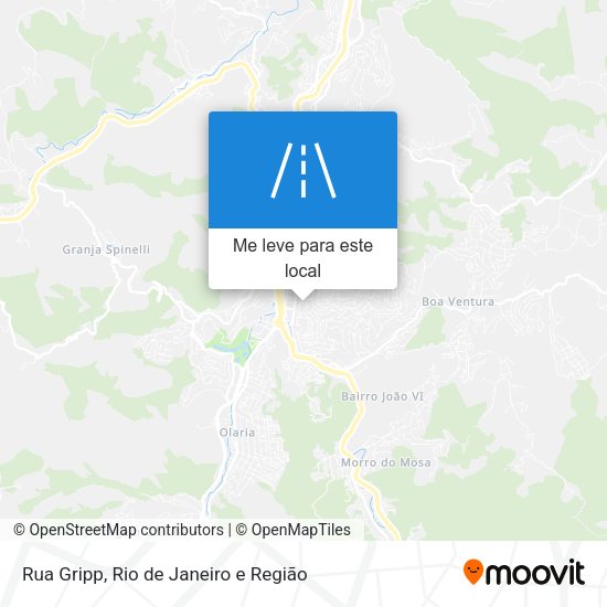 Rua Gripp mapa