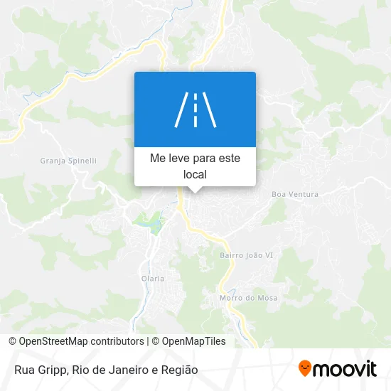 Rua Gripp mapa