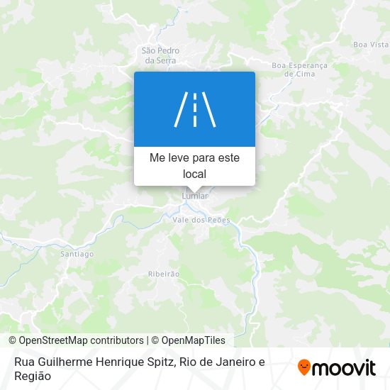 Rua Guilherme Henrique Spitz mapa