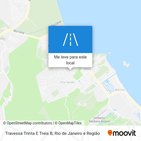 Travessa Trinta E Treis B mapa