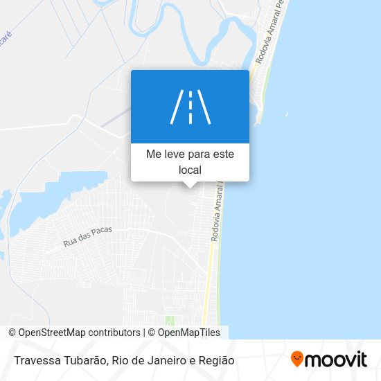 Travessa Tubarão mapa