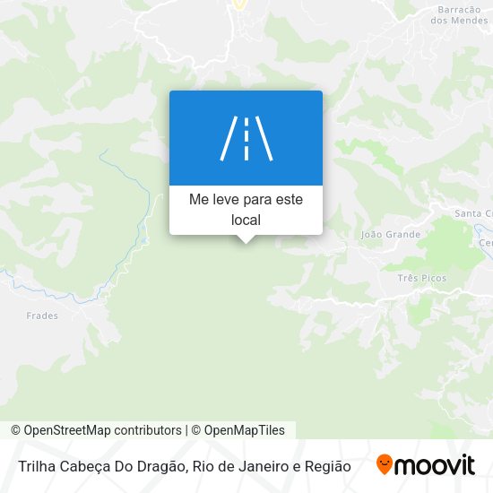 Trilha Cabeça Do Dragão mapa