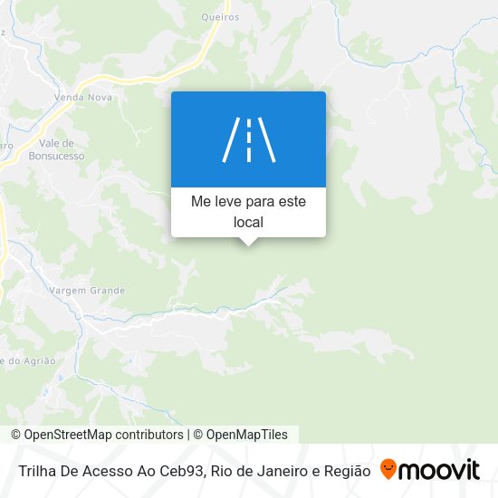 Trilha De Acesso Ao Ceb93 mapa