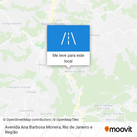 Avenida Ana Barbosa Moreira mapa