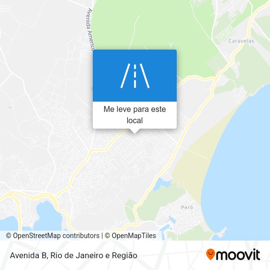 Avenida B mapa