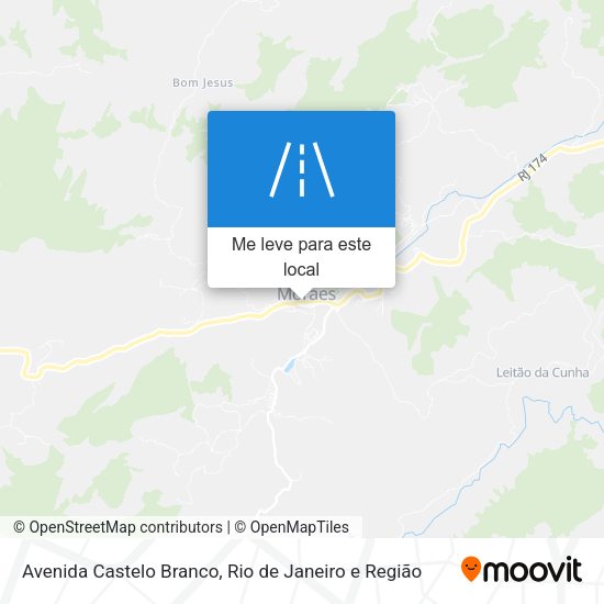 Avenida Castelo Branco mapa
