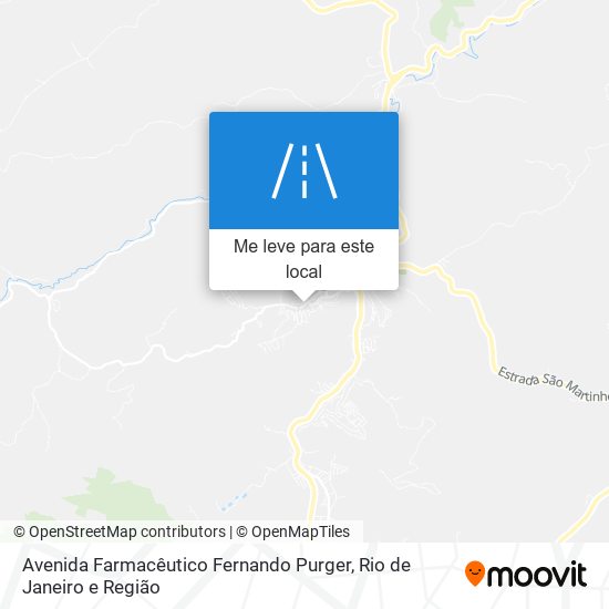 Avenida Farmacêutico Fernando Purger mapa