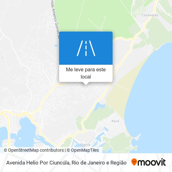 Avenida Helio Por Ciuncúla mapa